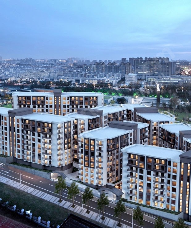 YB YAPI SHU09 BALKAN PROJESİNDE 3+1 KÖŞE TİP SATILIK DAİRE